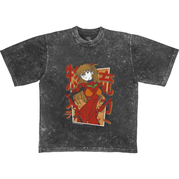 ASUKA_02 // ACID OVERSIZE TEE