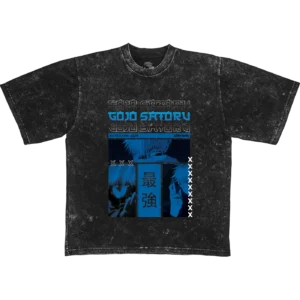 GOJO SATORU「最強」// ACID OVERSIZE TEE