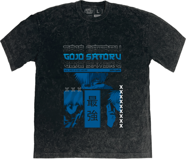 GOJO SATORU「最強」// POLO OVERSIZE [JUJUTSU KAISEN_C#01]