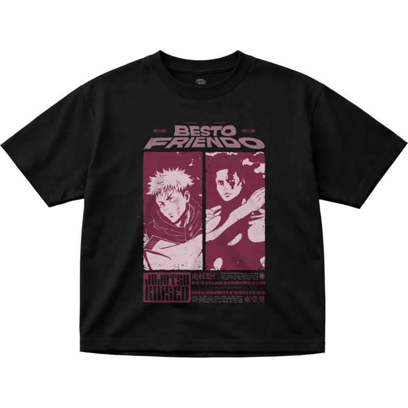 BESTO FRIENDO「親友」// SOLID OVERSIZE TEE