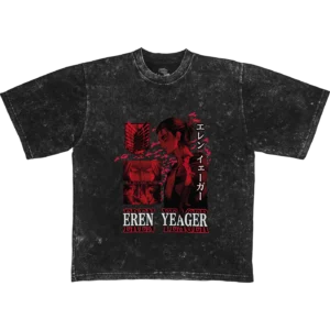 EREN YEAGER // ACID OVERSIZE TEE