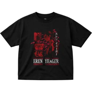 EREN YEAGER // SOLID OVERSIZE TEE