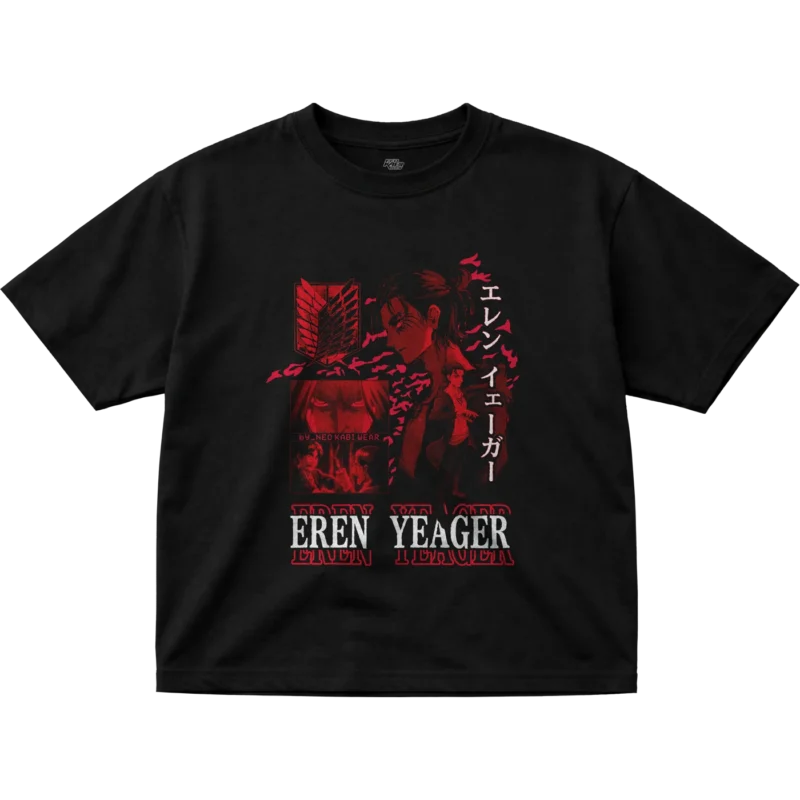 EREN YEAGER // SOLID OVERSIZE TEE