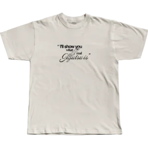 YUJI ITADORI「黒閃」// SOLID OVERSIZE TEE