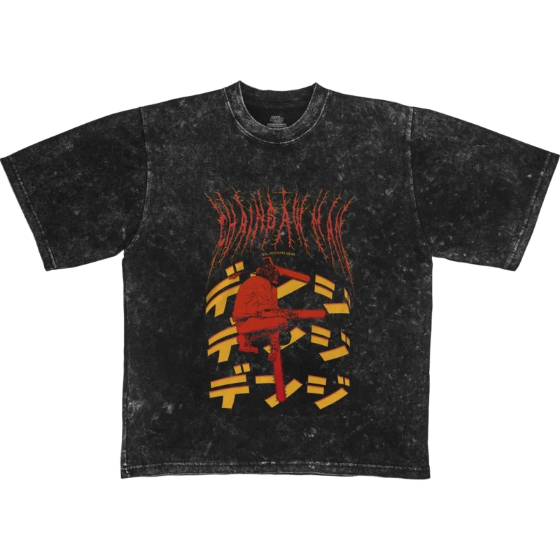 CHAINSAW MAN // ACID OVERSIZE TEE