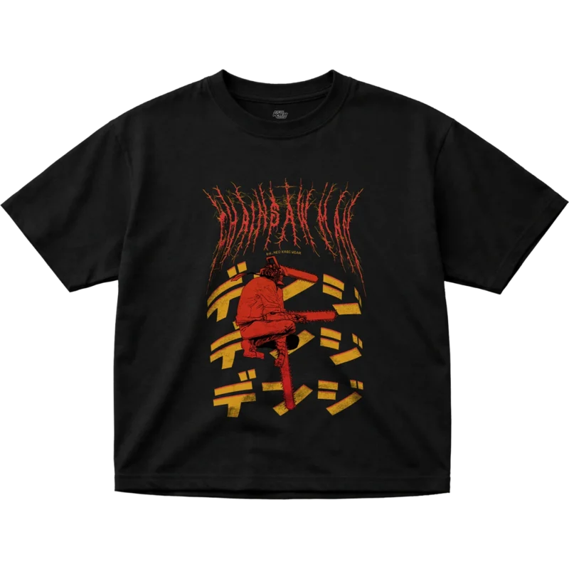 CHAINSAW MAN // SOLID OVERSIZE TEE