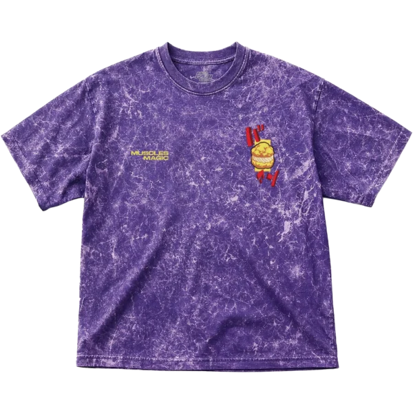 NKW - MASHLE B - ACID MORADO TEE FRONTAL MASH BURNEDEAD // ACID OVERSIZE TEE