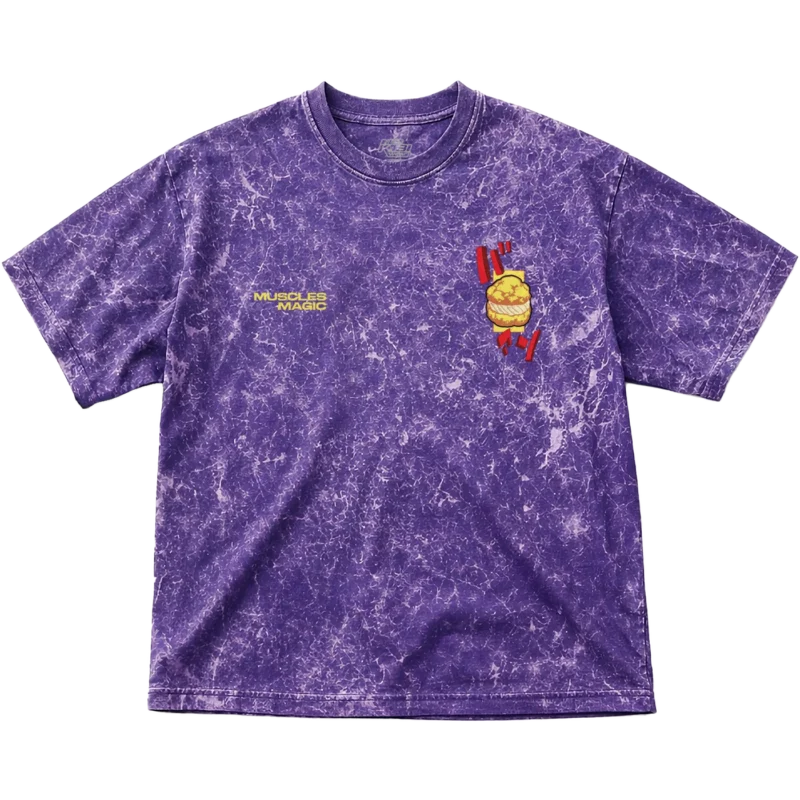 NKW - MASHLE B - ACID MORADO TEE FRONTAL MASH BURNEDEAD // ACID OVERSIZE TEE