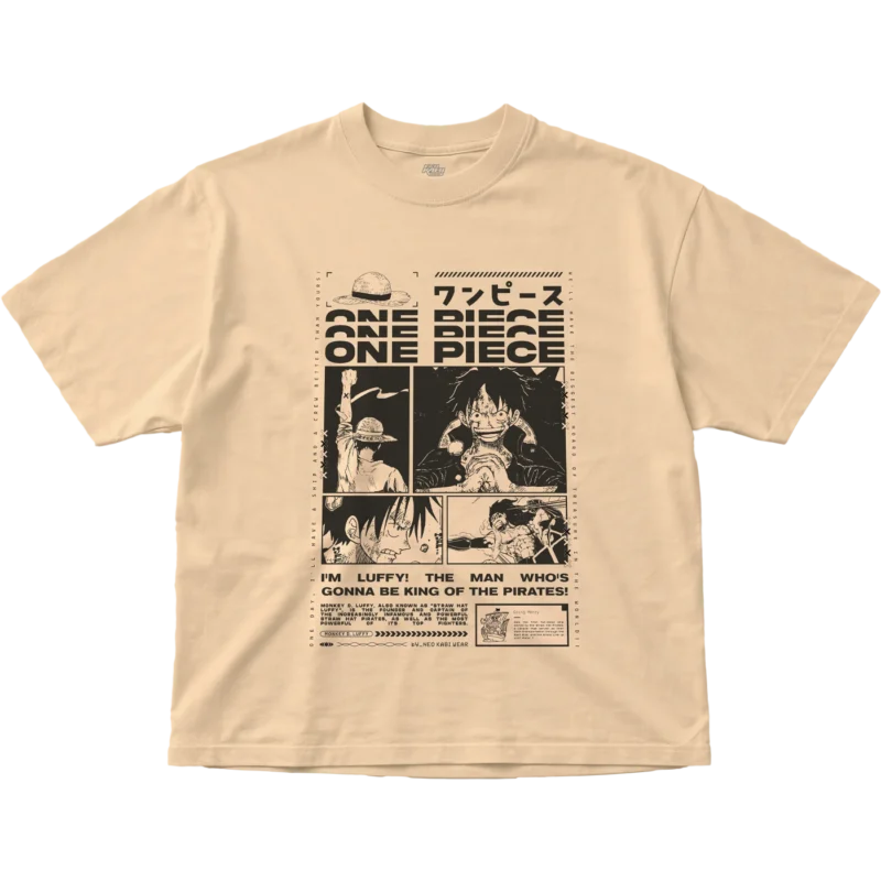 NKW - ONE PIECE - DROP01 - BEIGE - CE - OVER2 DROP 01 // ONE PIECE: PIRATE KING ☠︎︎
