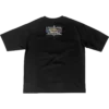 NKW - GENOS - OVER - SOLID BLACK TEE - BACK GENOS // SOLID OVERSIZE TEE