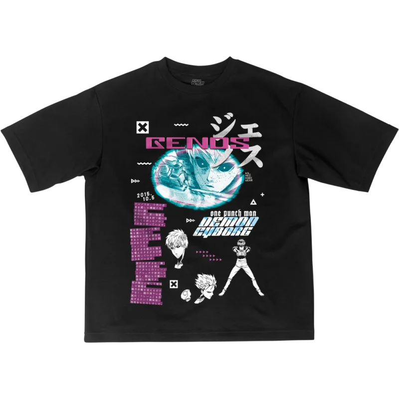 GENOS // SOLID OVERSIZE TEE