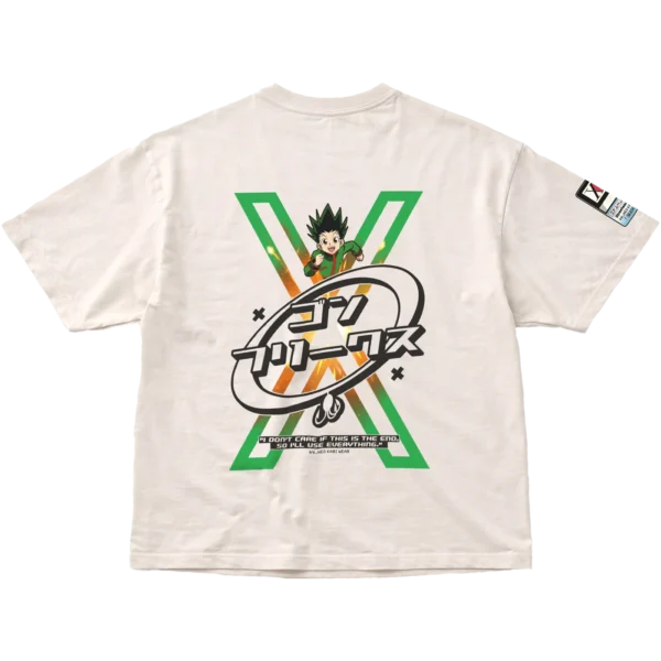 GON FREECSS ⚡︎ LIGHT // SOLID OVERSIZE TEE