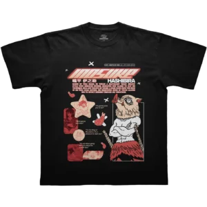 NKW - INOSUKE - OVER - SOLID BLACK TEE 𝐼𝑁𝑂𝑆𝑈𝐾𝐸 𝐻𝐴𝑆𝐻𝐼𝐵𝐼𝑅𝐴 // SOLID OVERSIZE TEE