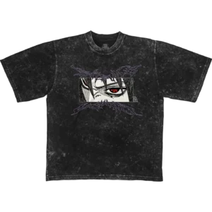 SASUKE UCHIHA // ACID OVERSIZE TEE