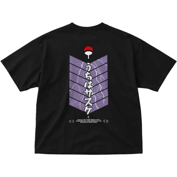 SASUKE UCHIHA // SOLID OVERSIZE TEE