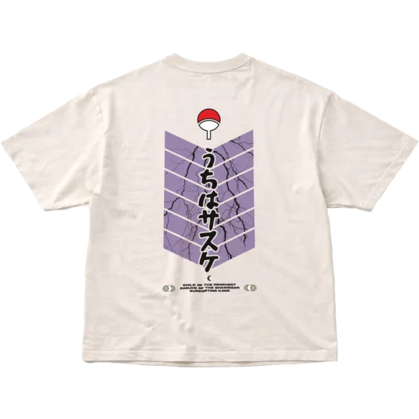 SASUKE UCHIHA // SOLID OVERSIZE TEE