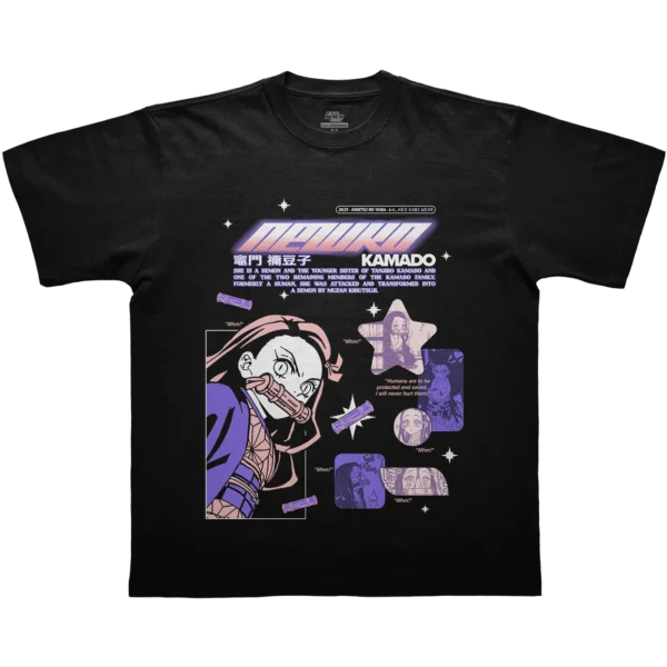 𝑁𝐸𝑍𝑈𝐾𝑂 𝐾𝐴𝑀𝐴𝐷𝑂 // SOLID OVERSIZE TEE