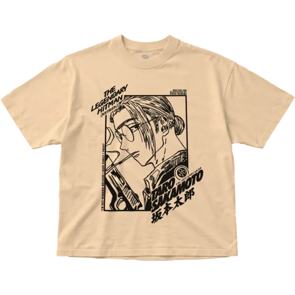 TARO SAKAMOTO // SOLID OVERSIZE TEE
