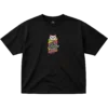 NKW - TURBO - OVER - SOLID BLACK TEE - FRONT DROP 03 // DANDADAN: TURBO GRANNY’S CURSE