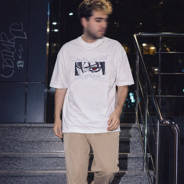 SASUKE UCHIHA // SOLID OVERSIZE TEE
